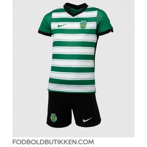 Sporting CP Hjemmebanetrøje Børn 2022-23 Kortærmet (+ Korte bukser)
